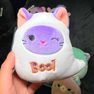 Squishmallows Gerik the Ghost Cat 4" Stuffed Plush from Mystery Capsule
